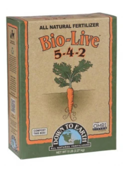 Bio-Live 5-4-2 Organic Fertilizer Blend, 5lb