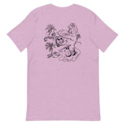 Sow Exotic Summer Beach Party T-Shirt -Plant Seed Store unisex premium t shirt heather prism lilac back 60bb959348961